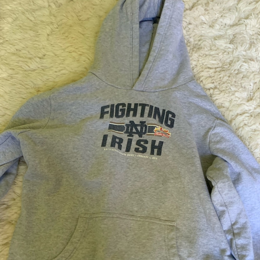 Grey hoodie